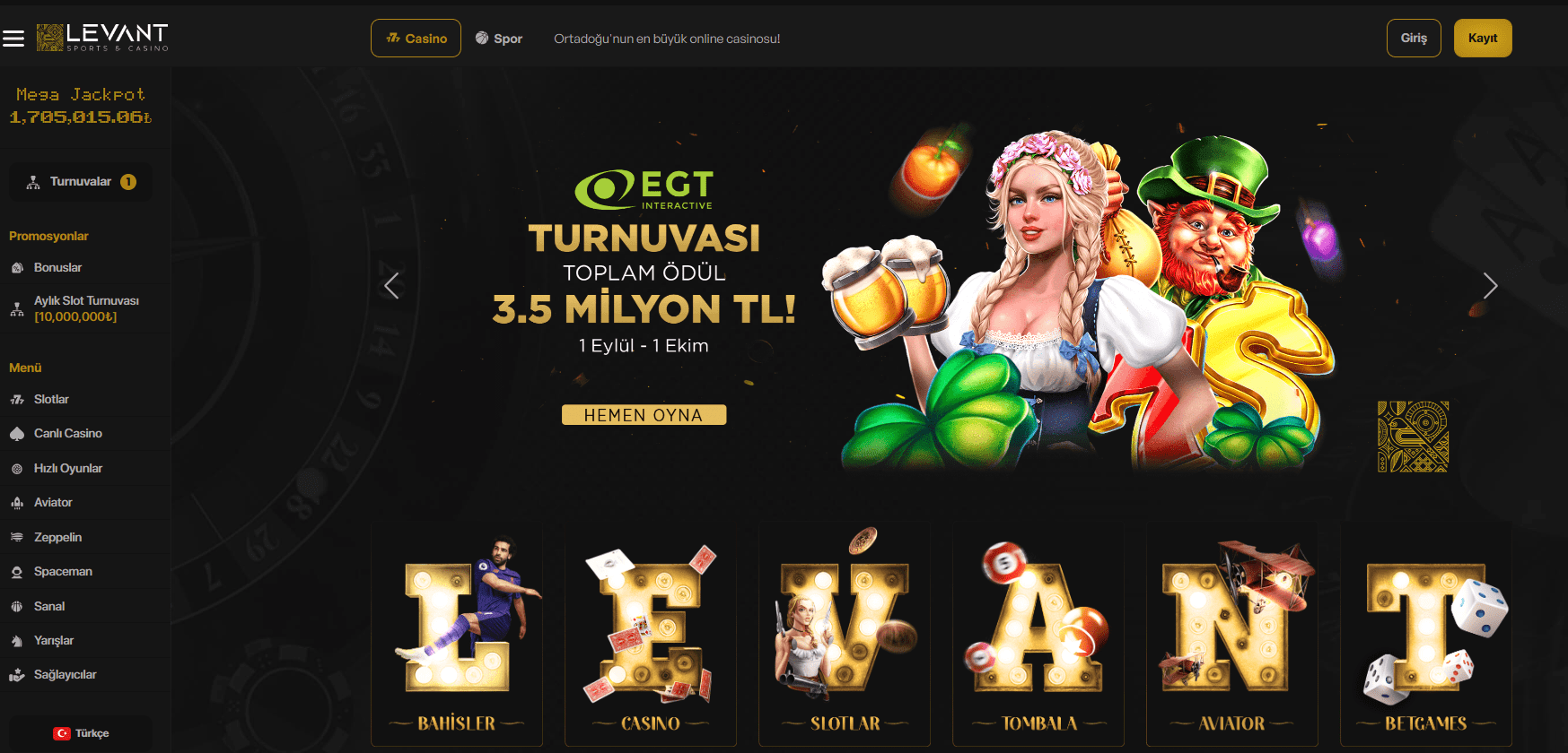 levantcasino iletişim